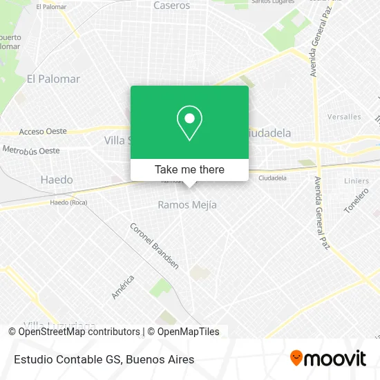 Estudio Contable GS map
