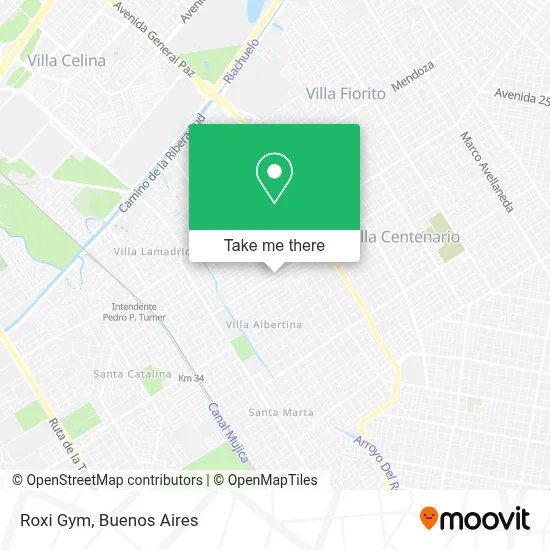 Roxi Gym map