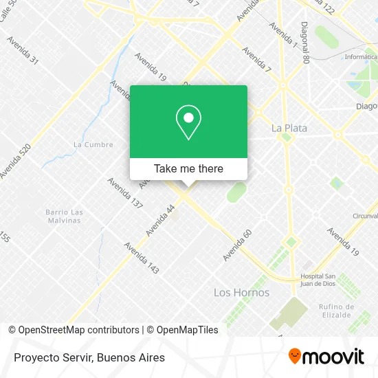 Proyecto Servir map