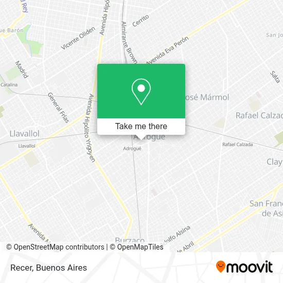 Recer map