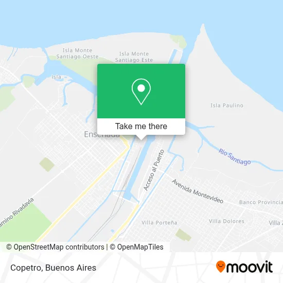 Copetro map