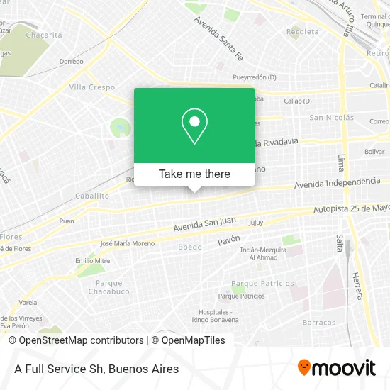 A Full Service Sh map