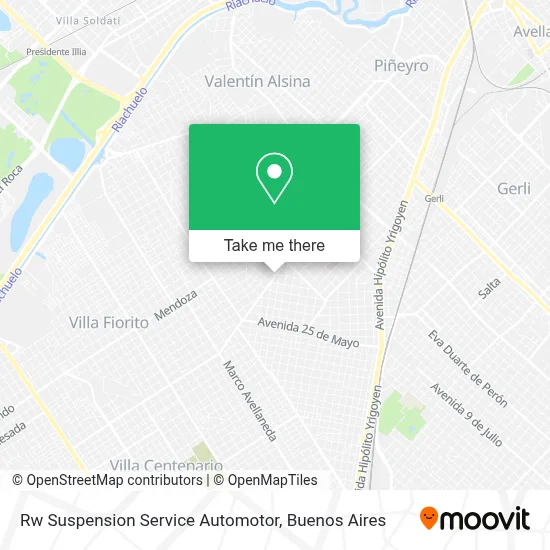 Rw Suspension  Service Automotor map