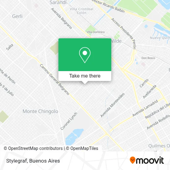 Stylegraf map