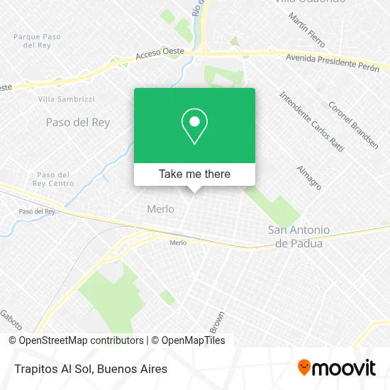 Trapitos Al Sol map