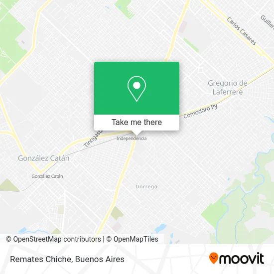 Remates Chiche map
