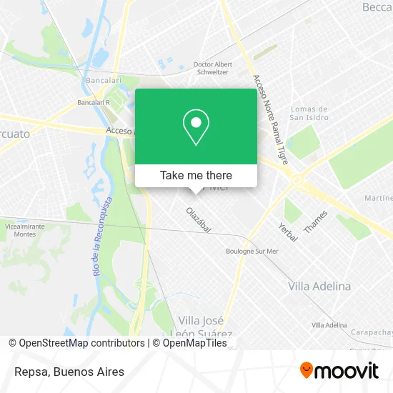 Repsa map