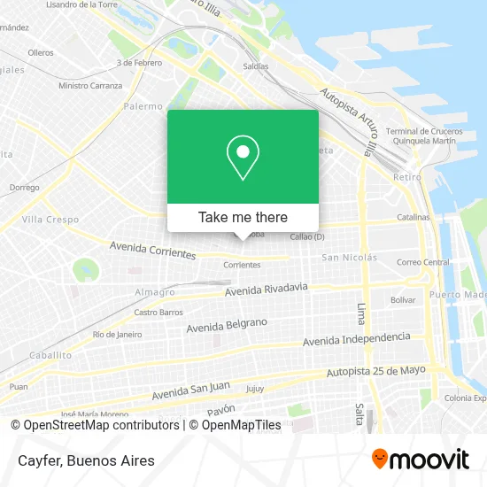 Cayfer map