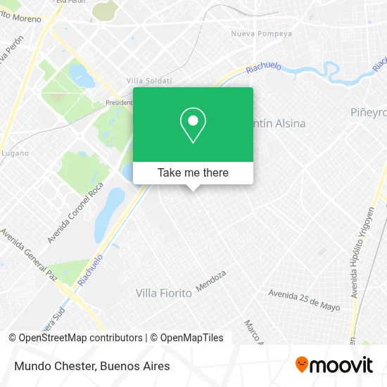 Mundo Chester map