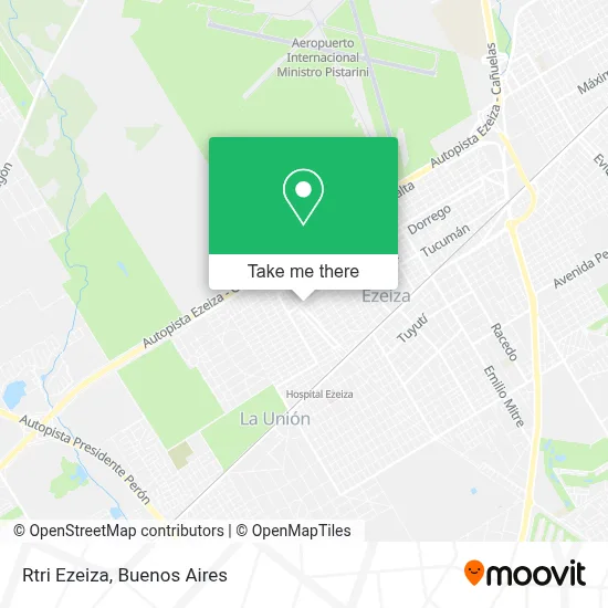 Rtri Ezeiza map