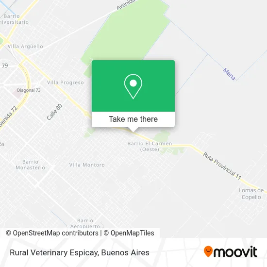 Rural Veterinary Espicay map