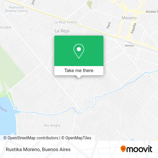 Rustika Moreno map