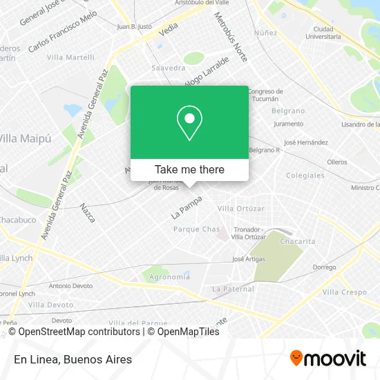 En Linea map