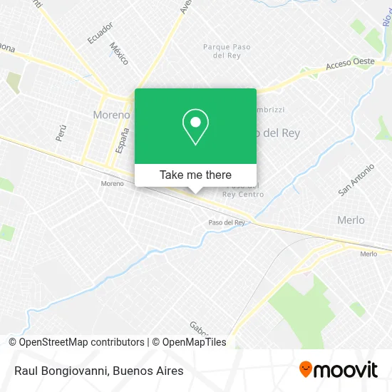 Raul Bongiovanni map