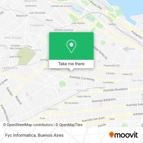 Fyc Informatica map