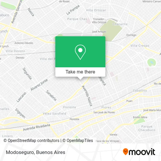 Modoseguro map