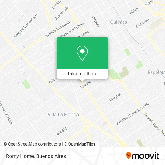 Romy Home map