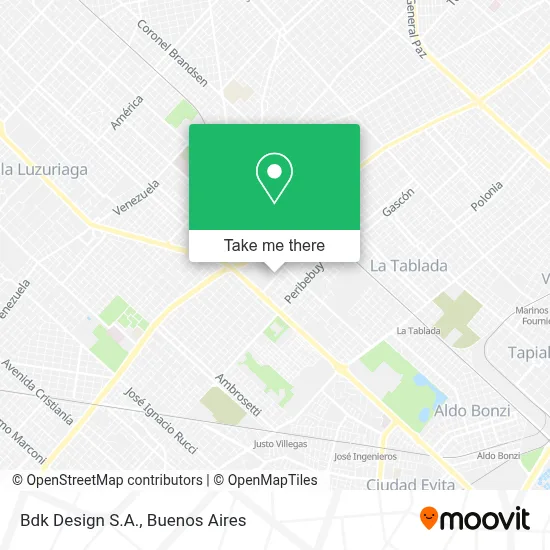 Bdk Design S.A. map