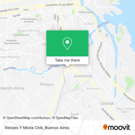 Relojes Y Moda Chik map