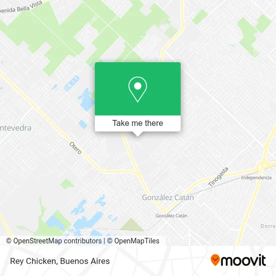 Rey Chicken map