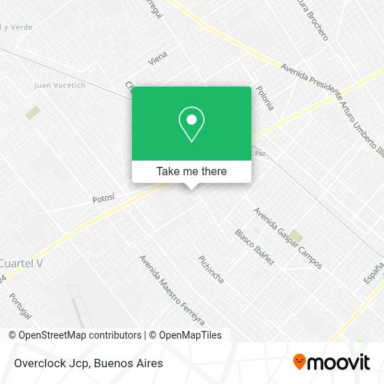 Overclock Jcp map