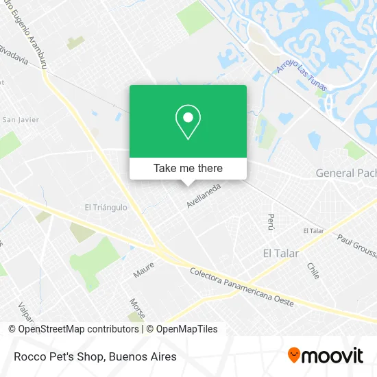Rocco Pet's Shop map