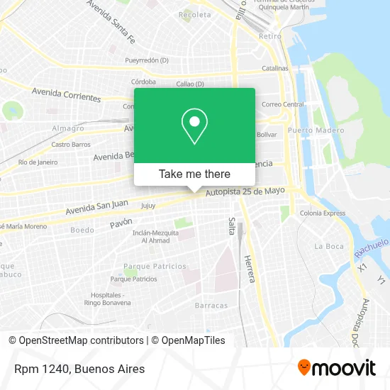 Rpm 1240 map