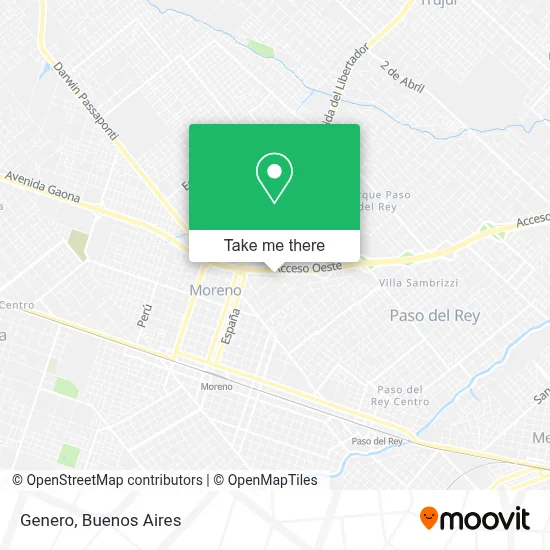 Genero map