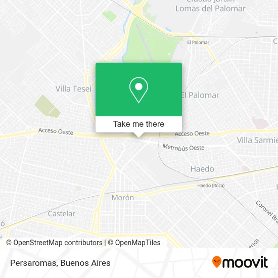 Persaromas map