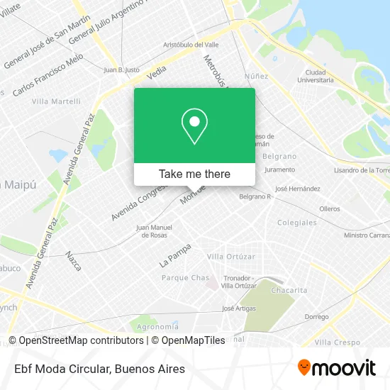 Ebf Moda Circular map