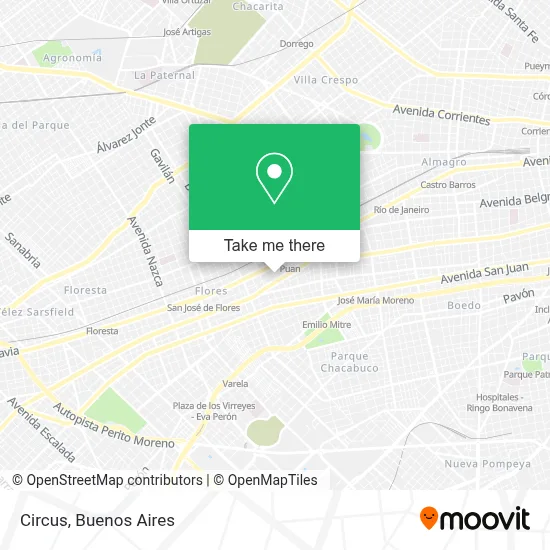Circus map