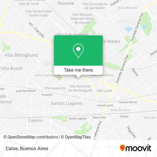 Calse map