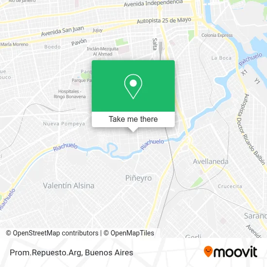 Prom.Repuesto.Arg map