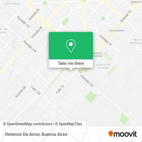 Rellenos De Amor map