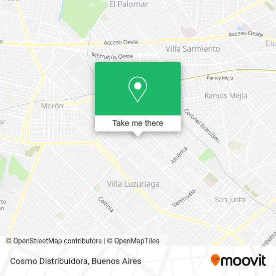 Cosmo Distribuidora map