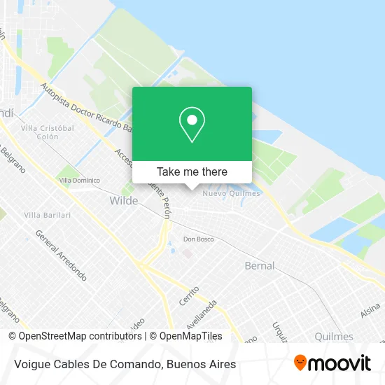 Voigue Cables De Comando map