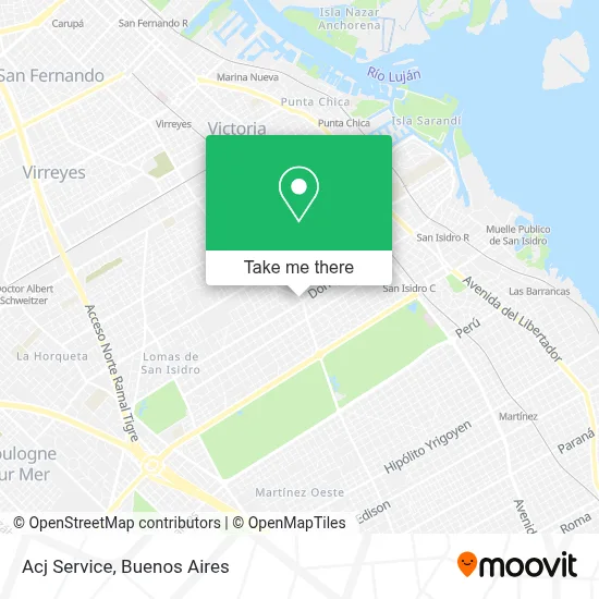 Acj Service map