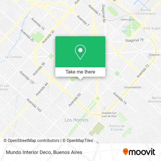 Mundo Interior Deco map