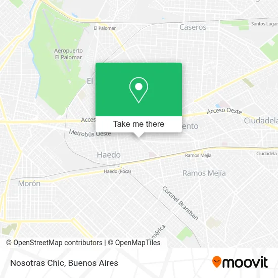 Nosotras Chic map