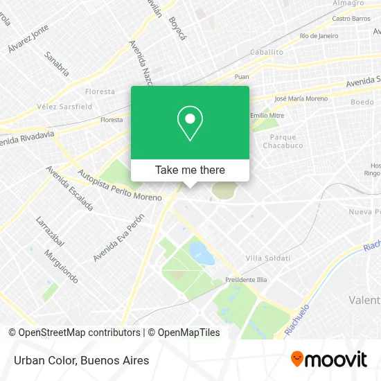 Urban Color map