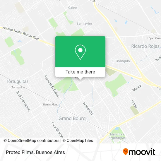 Protec Films map