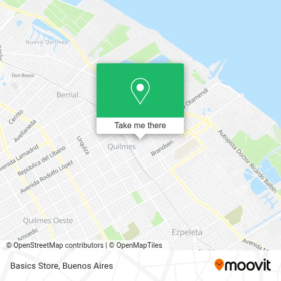 Basics Store map