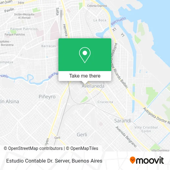 Estudio Contable Dr. Server map