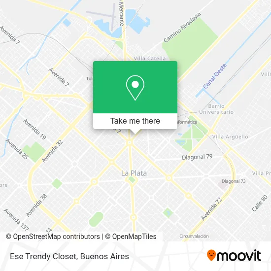 Ese Trendy Closet map