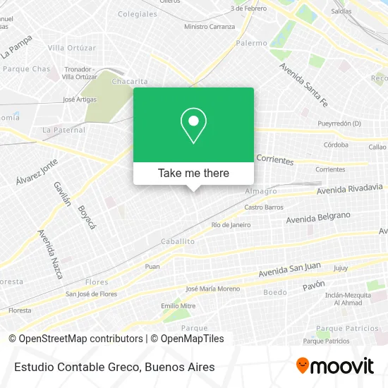 Estudio Contable Greco map