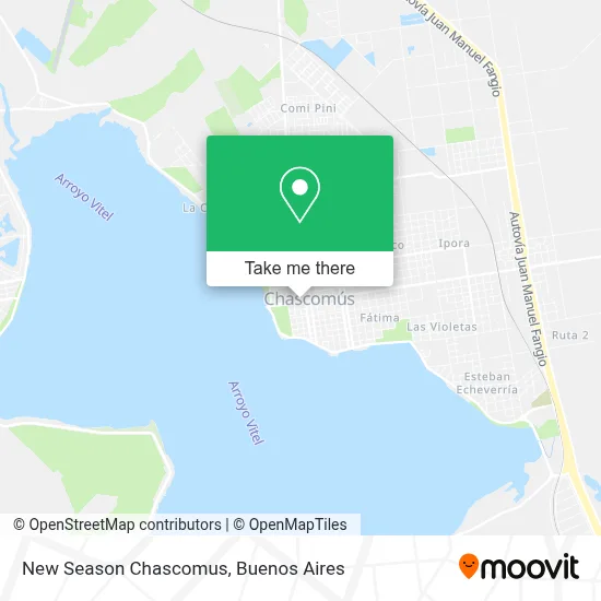 New Season Chascomus map