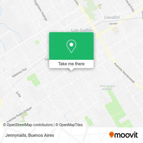 Jennynails map
