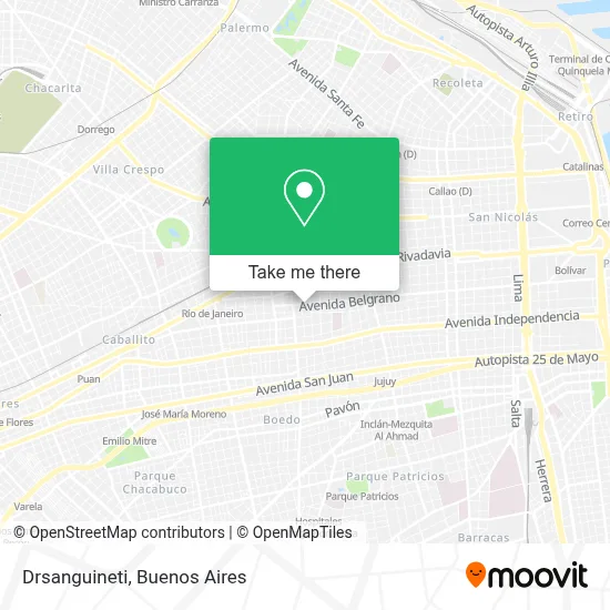 Drsanguineti map
