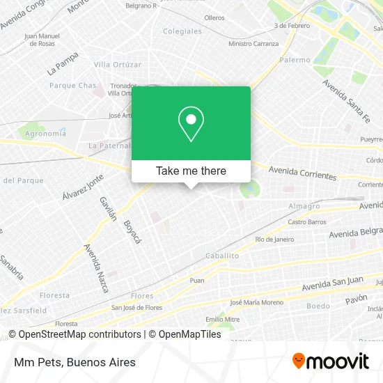 Mm Pets map