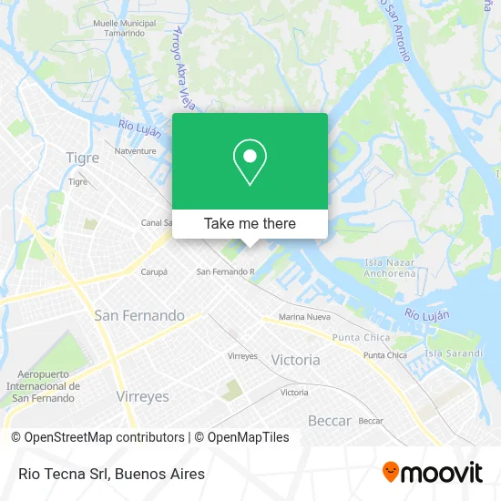 Rio Tecna Srl map